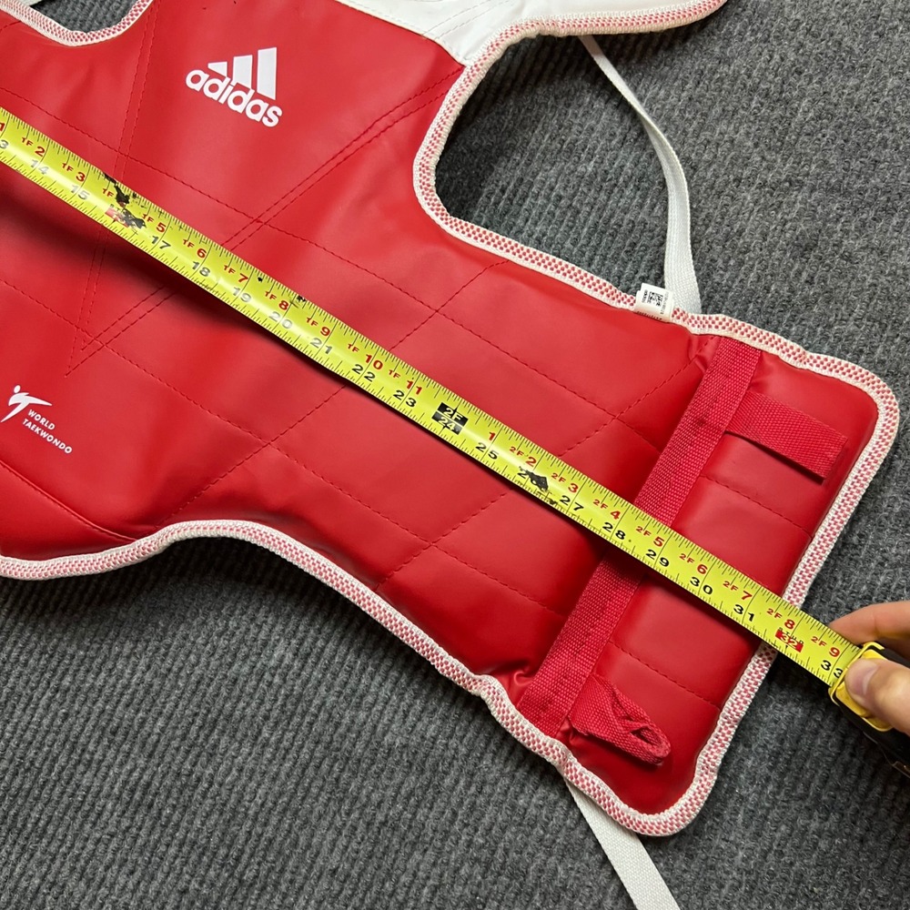 2 Adidas Taekwondo Reversible Chest Protector Hogu Set 1 3 medium small Blue WTF - Picture 6 of 10